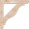 Ekena Millwork Funston Craftsman Smooth Bracket w/ Offset Brace, Douglas Fir, 7 1/2"W x 48"D x 48"H BKT0806X48X48FST04SDF - alternate 4